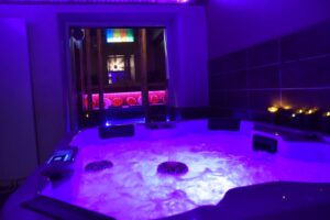 Jacuzzi et lounge